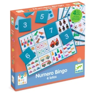 EDULUDO NUMERO BINGO - DJECO