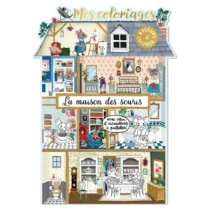 SET DE COLORIAGE MAISON DES SOURIS - CATRES D'ART