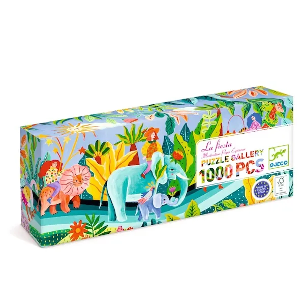 PUZZLE DJECO GALLERY : LA FIESTA - 1000 PIECES
