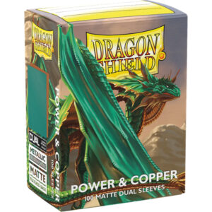 100 DRAGON SHIELD MATTE - POWER & COPPER