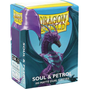 100 DRAGON SHIELD MATTE - SOUL & PETROL