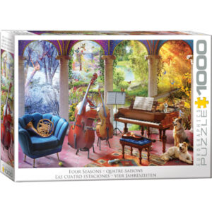 PUZZLE EUROGRAPHICS - A. BONITO : QUATRE SAISONS - 1000 PIECES