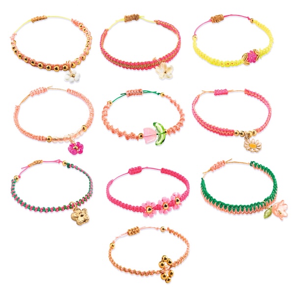 COFFRET BRACELETS MACRAME ROSES - DJECO – Image 2
