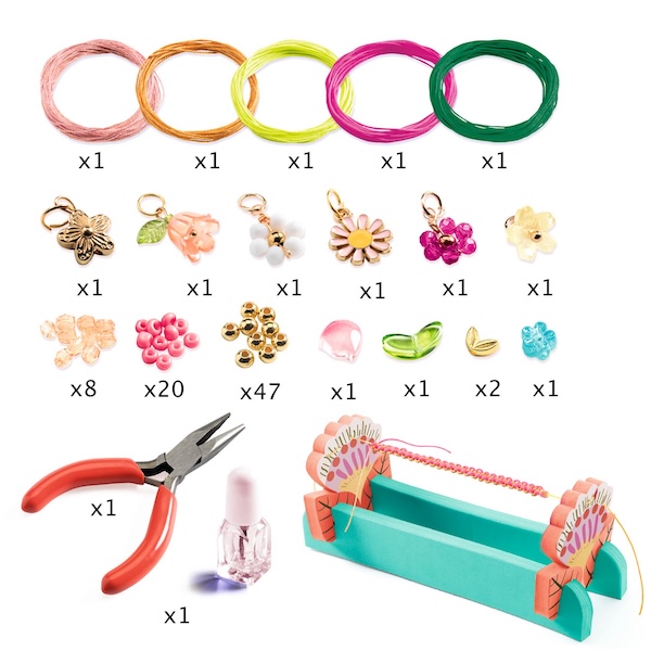 COFFRET BRACELETS MACRAME ROSES - DJECO – Image 3