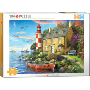 PUZZLE EUROGRAPHICS CONNECTING : LE PHARE DU CHALET - 104 PIECES