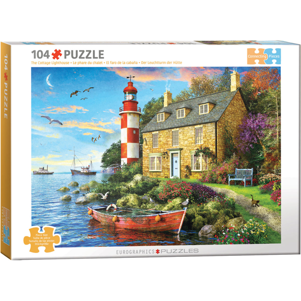 PUZZLE EUROGRAPHICS CONNECTING : LE PHARE DU CHALET - 104 PIECES