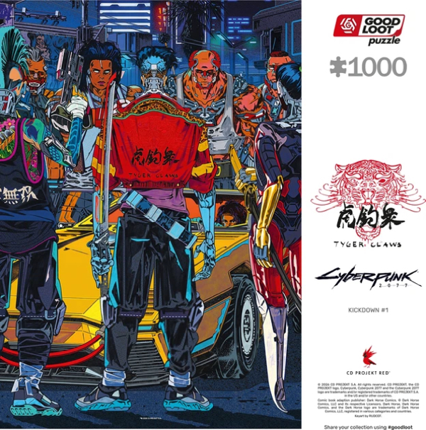 PUZZLE GOOD LOOT GAMING : CYBERPUNK 2077 KICKDOWN - 1000 PIECES – Image 3
