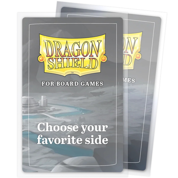 DRAGON SHIELD SLEEVES FOR BOARD GAME - EXTRA LARGE - 65 x 100 mm