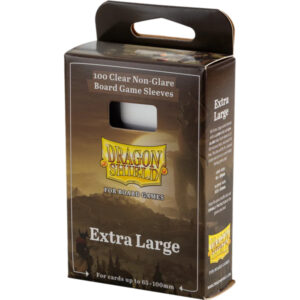 DRAGON SHIELD SLEEVES FOR BOARD GAME - EXTRA LARGE - 65 x 100 mm