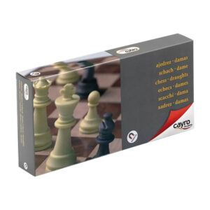 ÉCHECS ET DAMES MAGNÉTIQUES 24X24