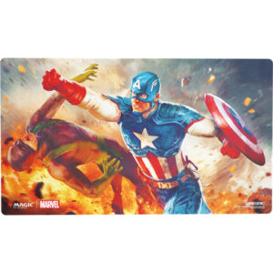 GG- MTG MSH PRIME PLAYMAT - CAPTAIN AMERICA