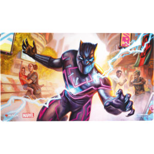 GG- MTG MSH SHINY PLAYMAT - BLACK PANTHER