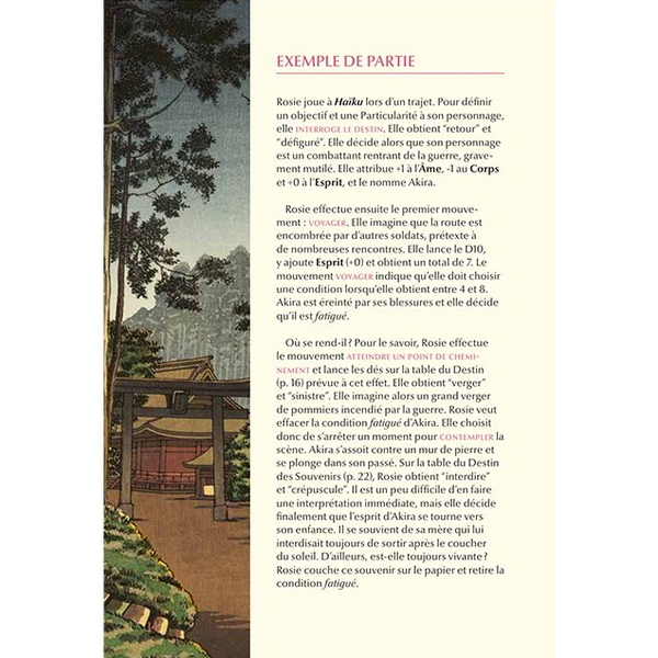 HAIKU – Jeu de Rôle Solo