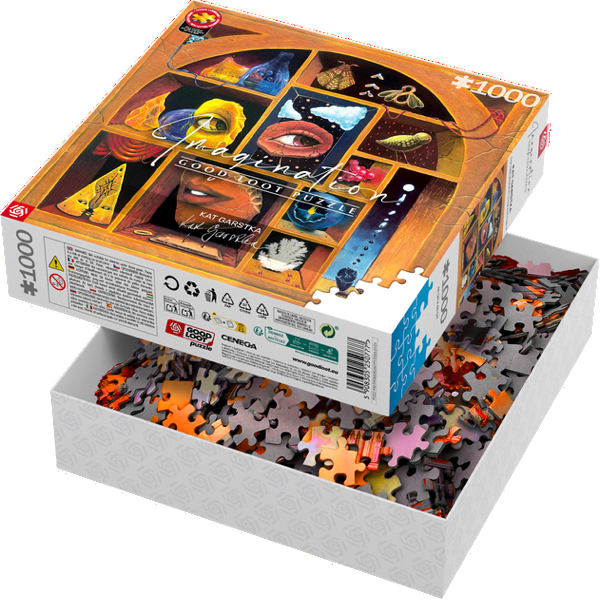 PUZZLE GOOD LOOT IMAGINATION - K. GARSTKA : THE ONEIRONAUT'S COLLECTION II - 1000 PIECES