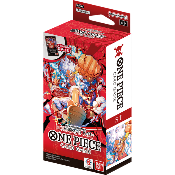 ONE PIECE - DECK DÉBUTANT ST-31 MONKEY D. LUFFY