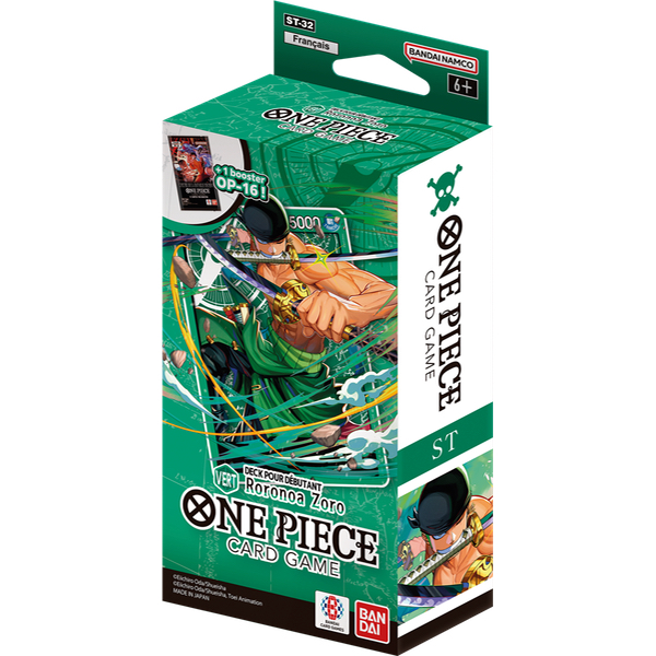 ONE PIECE - DECK DÉBUTANT ST-32 RARONOA ZORO