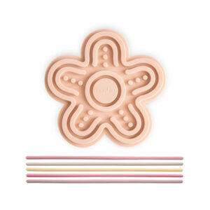 JOUET SENSORIEL SILICONE PETALE - MUSHIE