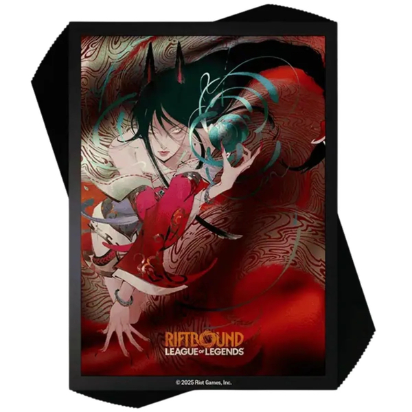 SLEEVES - RIFTBOUND - LEAGUE OF LEGENDS - ORIGIN - AHRI (100)