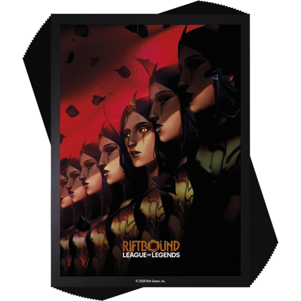 SLEEVES - RIFTBOUND - LEAGUE OF LEGENDS - UNLEASHED - LEBLANC (100)