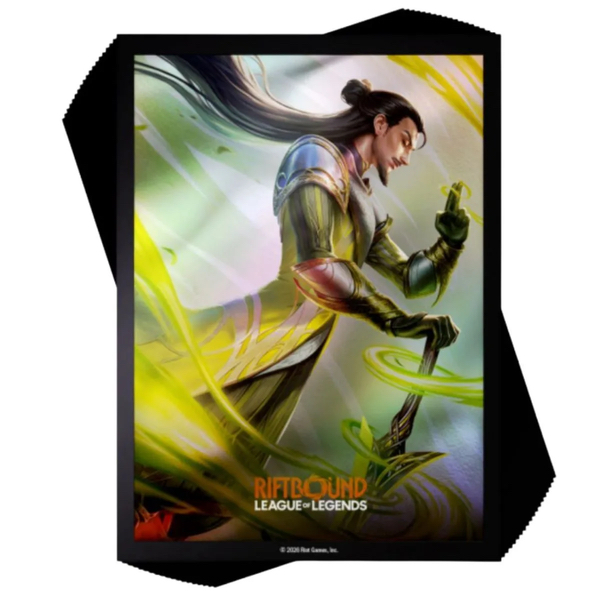 SLEEVES - RIFTBOUND - LEAGUE OF LEGENDS - UNLEASHED - MASTER YI (100)