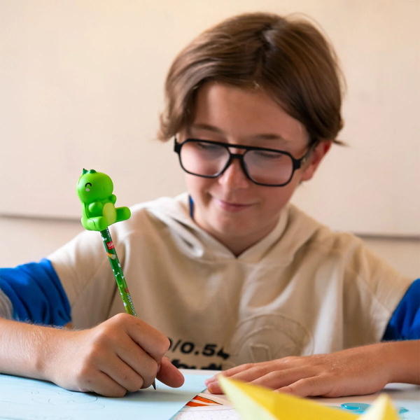 SQUEEZIES - CRAYON AVEC ANTI STRESS DINO - LEGAMI – Image 5