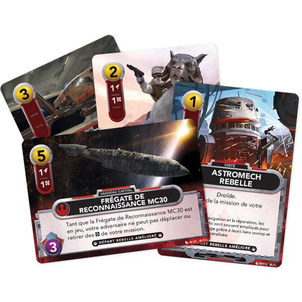SW DECKBUILDING - REBELLE & EMPIRE (RENFORTS)