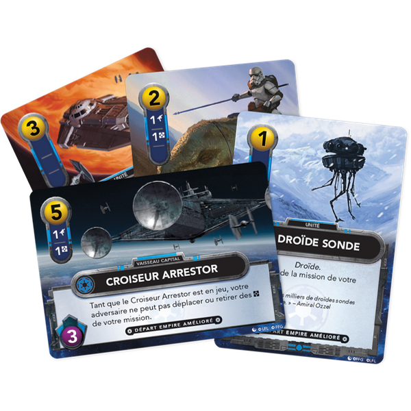 SW DECKBUILDING - REBELLE & EMPIRE (RENFORTS)