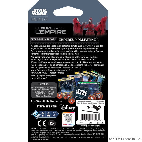 SWU - CENDRES DE L'EMPIRE DECK - EP FR