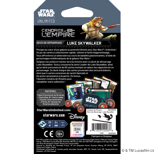 SWU - CENDRES DE L'EMPIRE DECK - LS FR