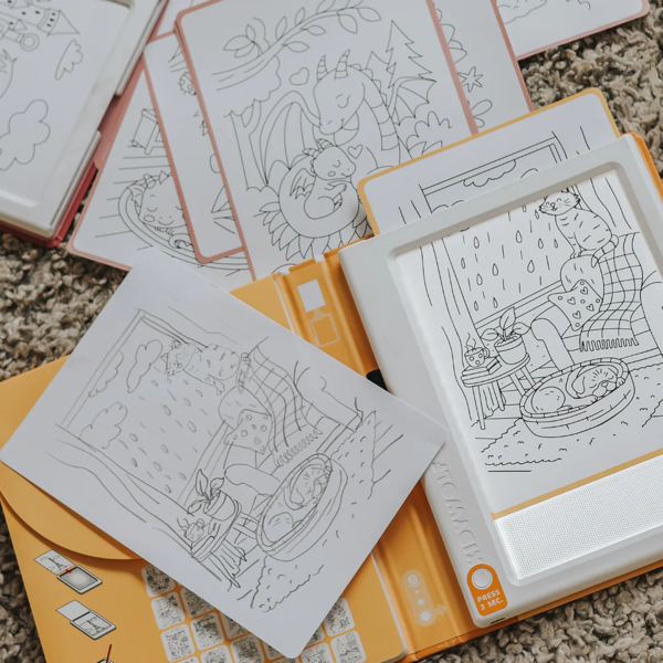 RECHARGE POUR KIDYDRAW PAD 6+ - ANIMAUX DE COMPAGNIE - KIDYWOLF – Image 4