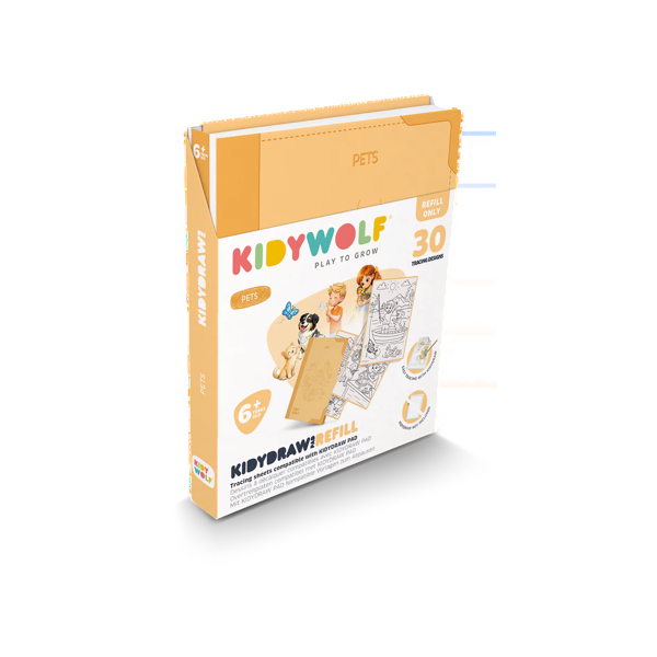 RECHARGE POUR KIDYDRAW PAD 6+ - ANIMAUX DE COMPAGNIE - KIDYWOLF – Image 7
