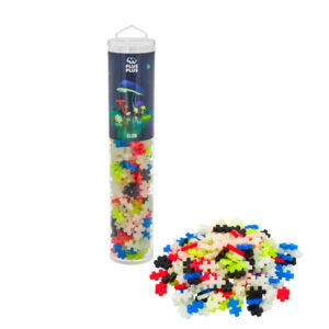 PLUS PLUS - MEGA TUBE  PHOSPHORESCENT 240 PIECES