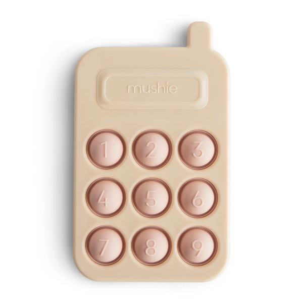 JOUET SENSORIEL TELEPHONE POP UP SILICONE - MUSHIE – Image 3