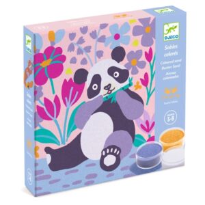 COFFRET SABLES COLORES - PATTES DE VELOURS - DJECO
