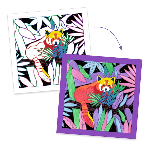 POCHETTE CARTES A PEINDRE SELVA - DJECO – Image 3
