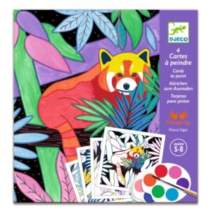 POCHETTE CARTES A PEINDRE SELVA - DJECO