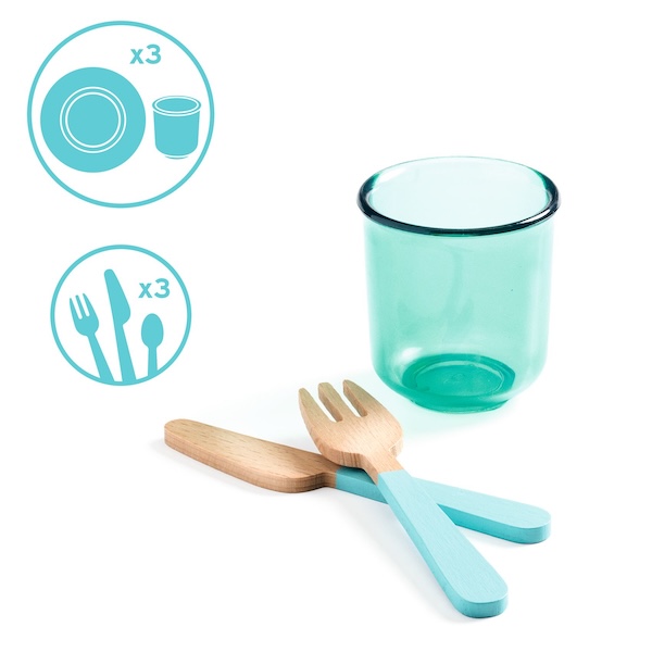 SET VAISSELLE BOIS - DJECO – Image 3