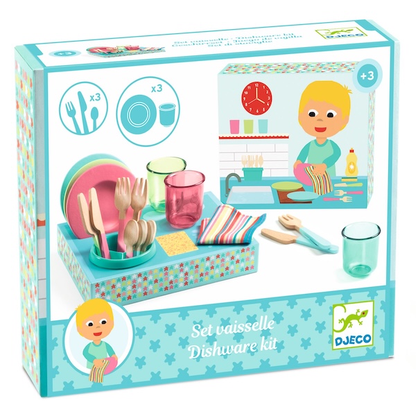 SET VAISSELLE BOIS - DJECO