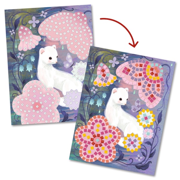POCHETTE MOSAIQUES SOUS BOIS - DJECO – Image 3