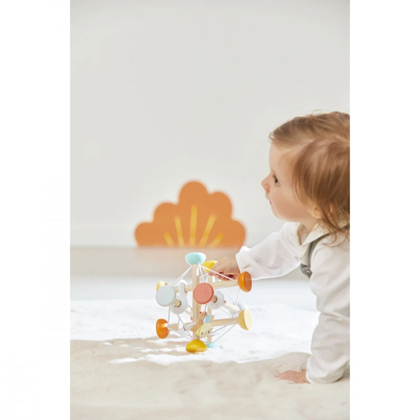 BALLE SENSORIELLE EN BOIS PURE - JANOD – Image 4