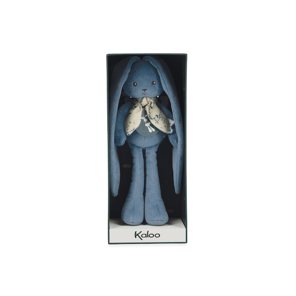 PELUCHE PANTIN LAPIN BLEU HORIZON 25CM LAPINOO - KALOO – Image 5