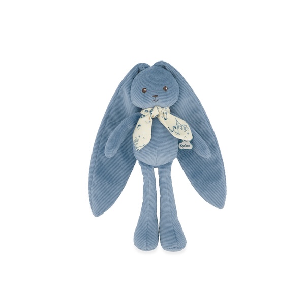 PELUCHE PANTIN LAPIN BLEU HORIZON 25CM LAPINOO - KALOO