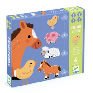 PUZZLES EVOLUTIFS DEJCO : FERME 3/4/5/6 PIECES