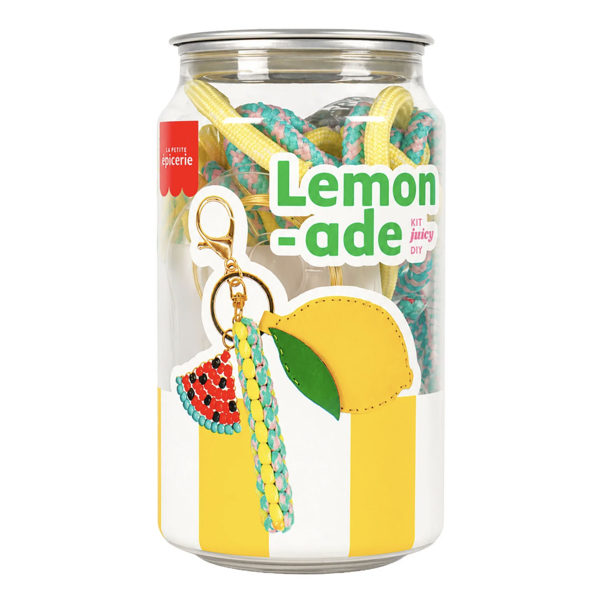 KIT PORTE CLES CANETTE PSHIIT LEMONADE - LA PETITE EPICERIE