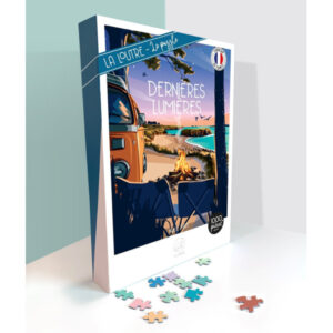 PUZZLE LA LOUTRE : DERNIERES LUMIERES - 1000 PIECES