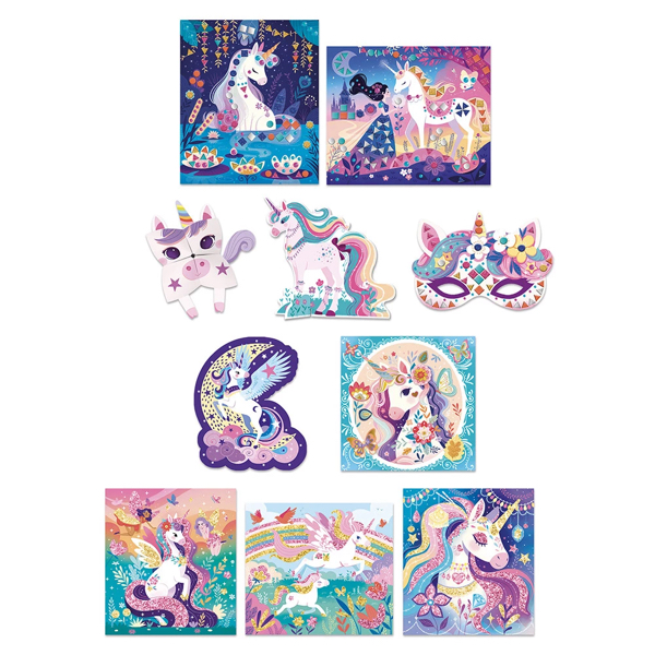 COFFRET MULTI ACTIVITES LICORNES - JANOD – Image 2