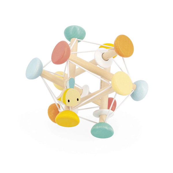 BALLE SENSORIELLE EN BOIS PURE - JANOD – Image 3