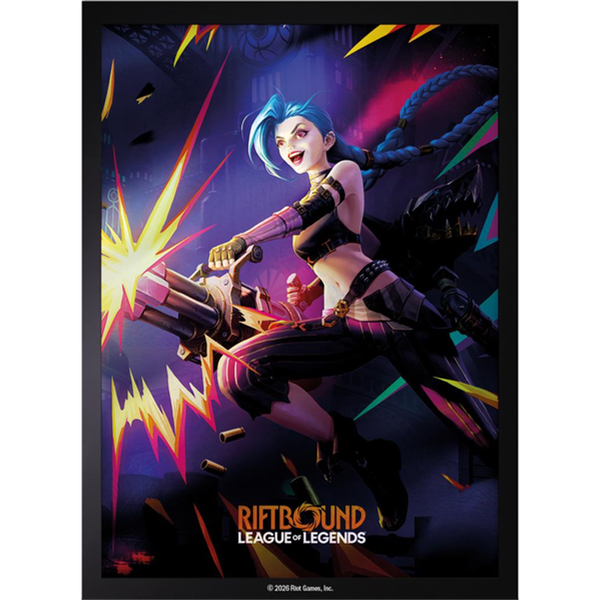 RIFTBOUND- VENDETTA- 100 ART SLEEVES VI JINX-
