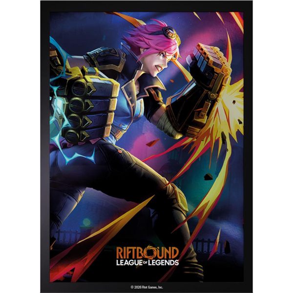 RIFTBOUND- VENDETTA- 100 ART SLEEVES VI JINX-