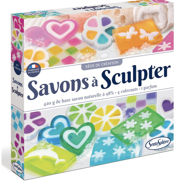 COFFRET SAVONS A SCULPTER - SENTOSPHERE